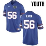 Youth Florida Gators #56 Tedarrell Slaton NCAA Nike Blue Authentic Stitched College Football Jersey IEA5062HS